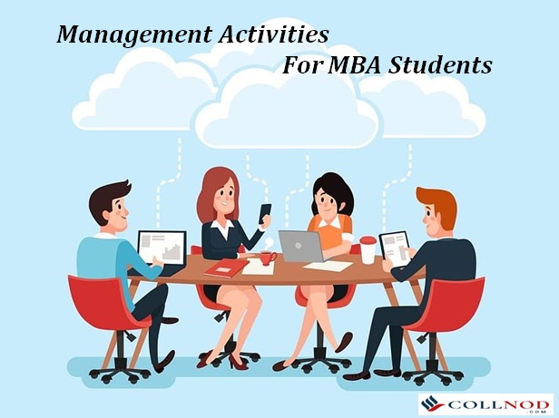 Activities for students in mba pgdm course