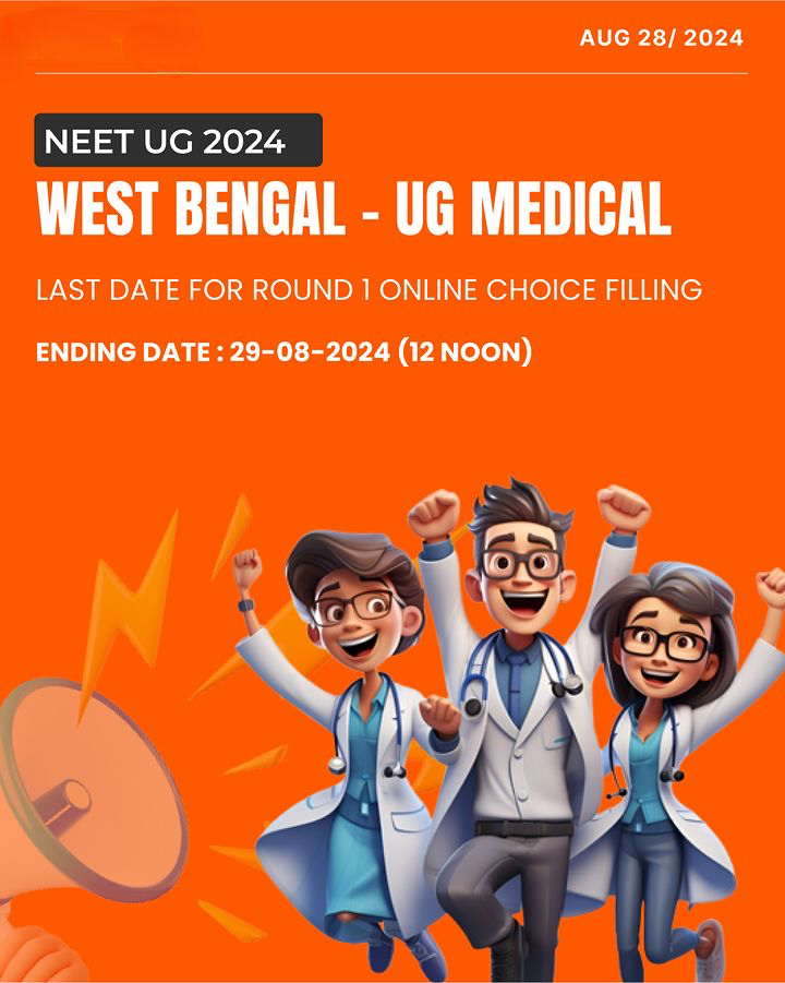 West Bengal NEET UG 2024 Counselling: Round 1 Choice Filling Starts Now!