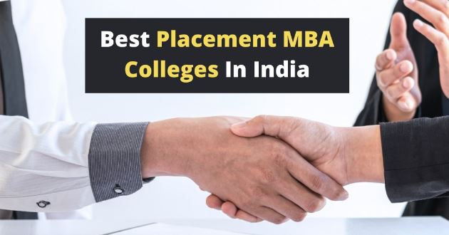 Best placement MBA colleges in India