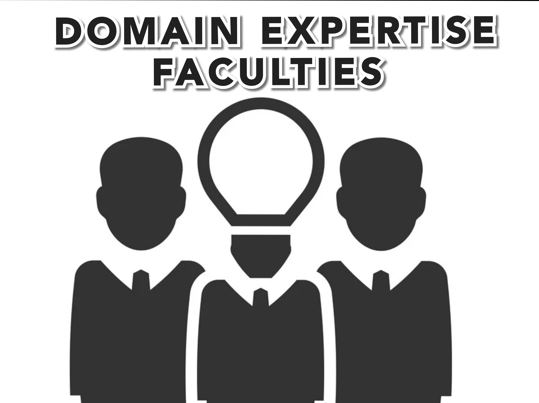 Domain Expertise Faculties