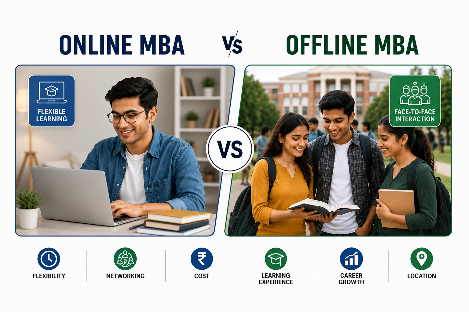 Online MBA vs Offline MBA
