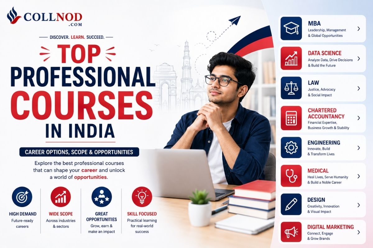 Top Professional Courses in India: Career Options, Scope & Opportunities