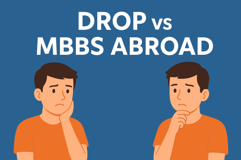 Drop vs MBBS Abroad