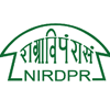 NIRDPR Hyderabad